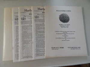 NUMISMATIC - Harlan J. Berk, Ltd. Price Lists and Catalogues - 1980's - Picture 1 of 1