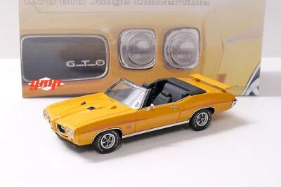 1:24 GMP 1970 Pontiac Gto Convertible " The Giudice " Arancione - Immagine 1 di 4