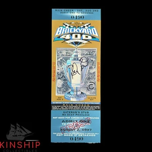 Ricky Rudd signed 1997 Brickyard 400 Ticket JSA COA NASCAR Race Winner Z2229 - Picture 1 of 1