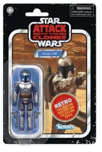 Star Wars Retro Collection Figurine articulée 10cm - Figures Jango Fett - Imagen 1 de 2