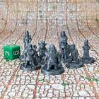 Townsfolke The Free Folke Set 1 (Set of 7), Dungeons and Dragons Miniatures DnD 