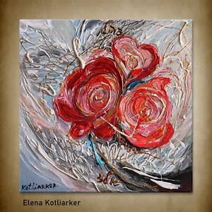 Original wall art limited edition X-large giclée canvas print Pardes series - Picture 1 of 5