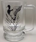Vintage Duck Glass Beer Mug Stein 12 Fl Oz 
