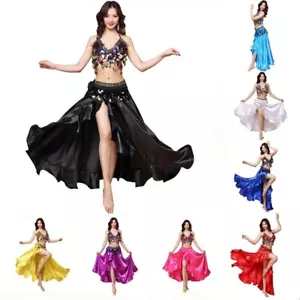 Conjunto de Disfraz de Danza del Vientre Festival Falda Superior Traje Vestido Bollywood Carnaval Conjunto - Imagen 1 de 11