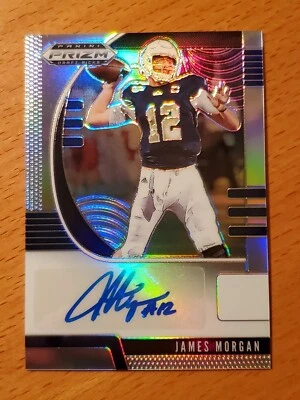 2020 Prizm Draft Picks Autograph Silver #229 James Morgan Rookie QB - Image 1 of 2