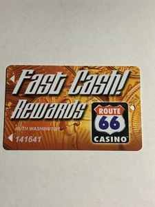 Route 66 Casino Slot Card Vintage Albuquerque New Mexico - Picture 1 of 2