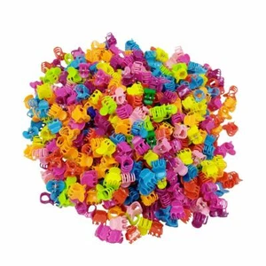 KIDZ00 1.5CM MINI HAIR CLAW CLIPS PLASTIC CLAMPS FOR GIRL,TEENS,KIDS,WOMEN HAIR - Picture 1 of 7