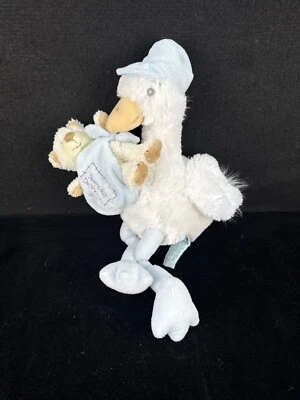 Плюшевая игрушка-животное Russ Rikey Austin Special Delivery Boy синий аист 11 дюймов - Изображение 1 из 4