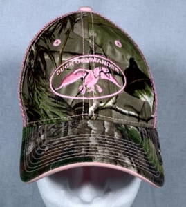Cappello donna mimetico Duck Commander camionista rosa maglia caccia berretto regolabile - Foto 1 di 9