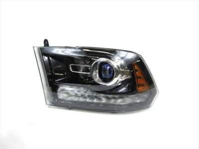 2013-2015 Dodge Ram 1500 LEFT FRONT DRIVER SIDE BLACK PROJECTOR HEADLIGHT LAMP - Image 1 of 4