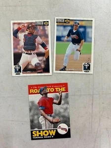 Vintage 1994 Upperdeck Lot of 3 Atlanta Braves Baseball Card MLB - Picture 1 of 2