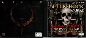 Quake & expansion Aftershock for Quake Deluxe Edition Pc Both New - Picture 1 of 2