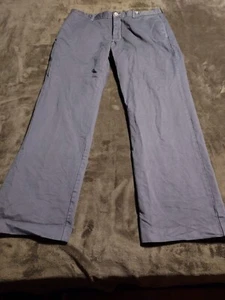 Pantaloni chino J.Crew uomo taglia 36W essenziali, grigio tinta unita, casual, comodi, usati in ottime condizioni - Foto 1 di 13