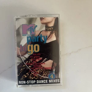 MTV Party To Go Volume 4, Cassette Tape, Case Broken At Hinge, Tape Tested - Picture 1 of 6