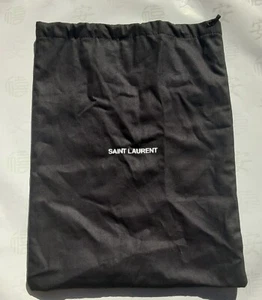YSL Yves Saint Laurent Lined Dust Bag Black, 15"x11.5" - Picture 1 of 3
