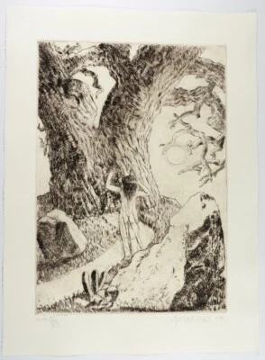 Ernst Marow: Radierung »Odyssee« handsigniert-e.a. Ex.- von 2007 - Bild 1 von 2