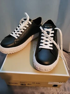 Michael Michael Kors Grove Damen-Schnürsneaker schwarz Größe 6,5 - Bild 1 von 7
