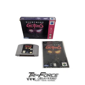 Nightmare Creatures Sunfaded Box Nintendo 64 N64 Authentic CIB Complete, Tested - Bild 1 von 8