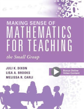 Melissa R Carli Lisa A Bro Making Sense of Mathematics for Teaching (Paperback)