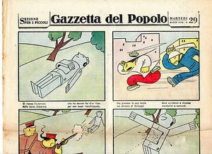 PAOLO GARRETTO FUTURISMUS RATIONALISMUS Riv für KLEINE Zeitung 29.3.1932 - Bild 1 von 1
