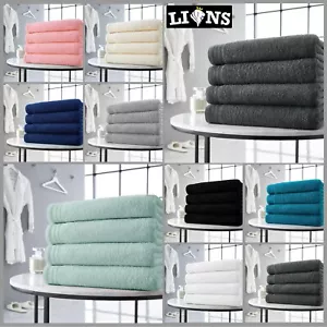 100% Egyptian Cotton Towel Soft Hand Towels Pack 4 Bale Set Clearance Stock - Picture 1 of 211