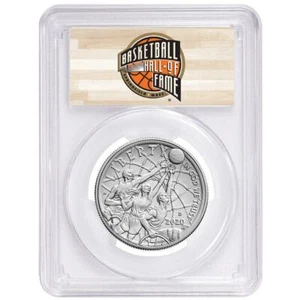 2020-D Basketball Hall of Fame Commemorative Clad Half Dollar Coin PCGS MS70 ... - Picture 1 of 2