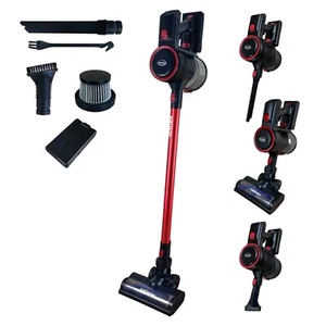 AIRDASH1 2-In-1 Cordless Stick Vacuum Cleaner, Red/Black, Ewbank EWVC3210 - Picture 1 of 8