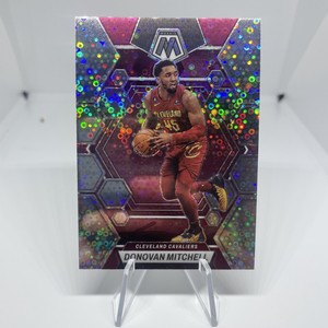 2022-23 Panini Mosaic Silver Fast Break Prizm Donovan Mitchell Cavaliers 5 SP