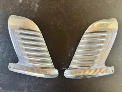 Ford/Mercury Montclair 1956 diestro 1/4 panel cromado moldura Monterey el par usado  Foto 1 de 4