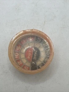 Cosmo Cracker Jack Prize Charm Put Take Game Vtg Hong Kong Toy Dollhouse Numbers - Picture 1 of 4