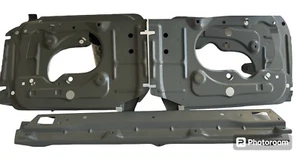 MAZDA RX3 808 METAL RADIATOR HEADLIGHT SUPPORT PANEL 3PCS KIT SEDAN COUPE WAGON - Picture 1 of 6
