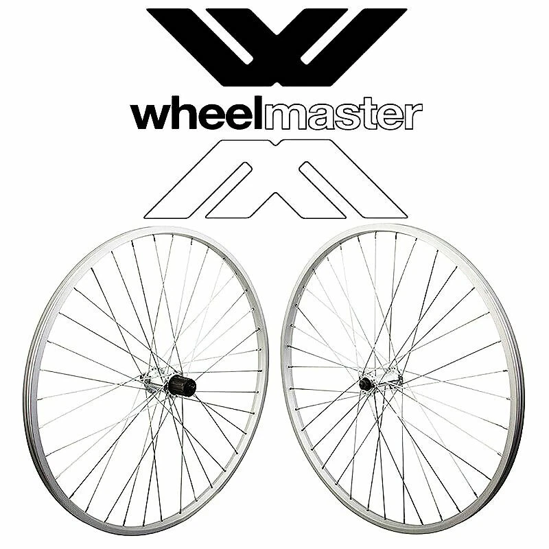 Juego de ruedas QR Weinmann 26" plateado 9x100 delanteras 10x135 traseras se adapta a tipo casete HG Foto 1 de 1