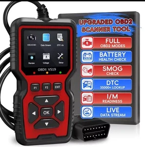 Durable OBDII V519 Car Scanner: Essential Tool for Efficient Vehicle Diagnostics - Picture 1 of 4
