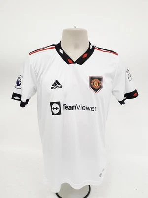 Manchester United Away Shirt 2022-23 Adidas Size 176 Youth Jersey - image 1 of 4