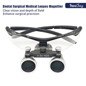 2,5/3,5X Dental Chirurgische Lupe Binokular Chirurgische Operation Medizinische Lupe  - Bild 1 von 9