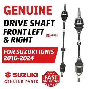 Suzuki Ignis 2016–2024 Genuine Front Drive Shaft Set Left & Right OEM - Picture 1 of 4