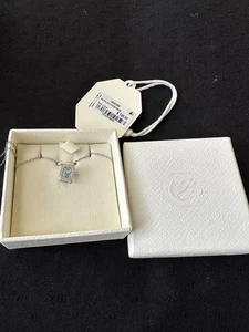 Swarovski Millenia necklace Octagon cut, Blue, Rhodium plated 5640289 - Picture 1 of 9