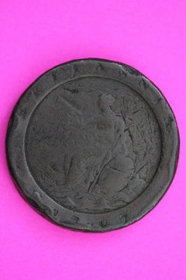 1797 United Kingdom 2 Pence Cartwheel Coin Guaranteed Authentic & Genuine 2207 - Image 1 of 3