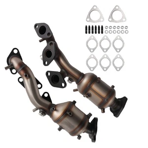 Pair Catalytic Converter Set for Nissan Xterra/Frontier 2002 2003 2004 3.3L EPA - Picture 1 of 11