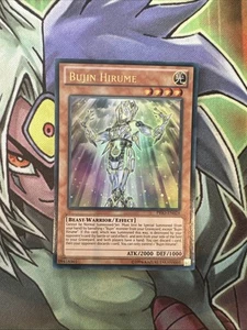 PRIO-DE024 Bujin Hirume Ultra Rare Unlimited Edition NM Yugioh Karte - Bild 1 von 2