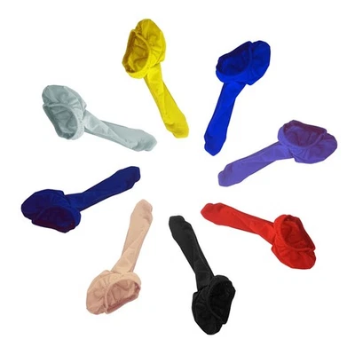 Slip uomo intimo tinta unita rigonfiamento marsupio mutandine tubino perizoma senza cuciture perizoma a C - Immagine 1 di 4