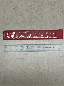 "Regla escala de acero inoxidable templado Mitutoyo 182-105 6"" 150 mm hecha en Japón" - Imagen 1 de 12