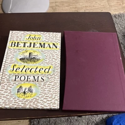 Selected Poems by John Betjeman First  Edition Folio Society HC 2004 New Foto 1 de 4