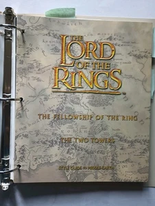 LORD OF THE RINGS Two Towers / Fellowship (2002) Merchandise Style Guide LOTR - Bild 1 von 24