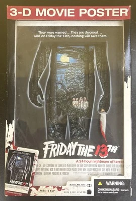 Póster de la película Friday the 13th 2006 arte de pared McFarlane Toys - ¡Nuevo sellado! Foto 1 de 4