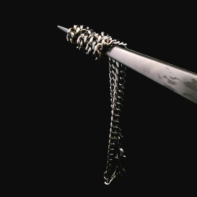 14KT WG 4.6dwt White Gold Bracelet – 8" - Image 1 of 4