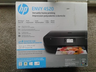 HP Envy 4520 All-In-One Wireless Inkjet Color Printer- NEW/SEALED - Image 1 of 4