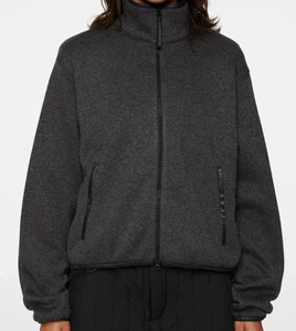 J. Lindeberg Cirque dunkelgrau meliert Damen kleine kurze Jacke neu mit Etikett Golf - Bild 1 von 9