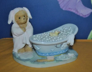 RARO! Figura Cherished Teddies 2007 Kennedy Rub-a-Dub-Dub Hillman 4007748 - Imagen 1 de 7