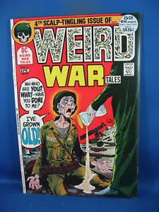 Weird War Tales 4 casi nuevo - Kubert DC WAR 1972 - Imagen 1 de 2